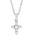 Pearl Cross Necklace