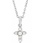 Pearl Cross Necklace