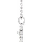 Pearl Cross Necklace - Image 2