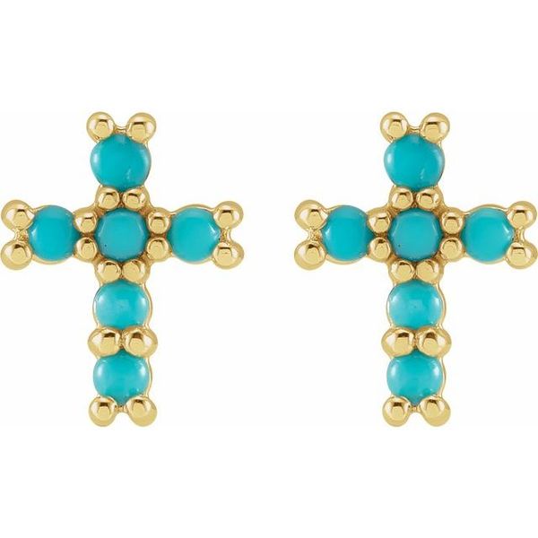 Cross Earrings - Image 2