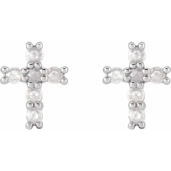 Cross Earrings - Image 2