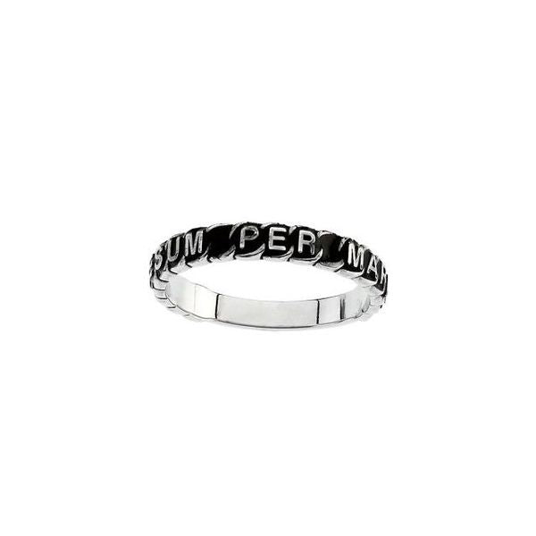 "To Jesus Through Mary" Total Consecration Ring - Image 3