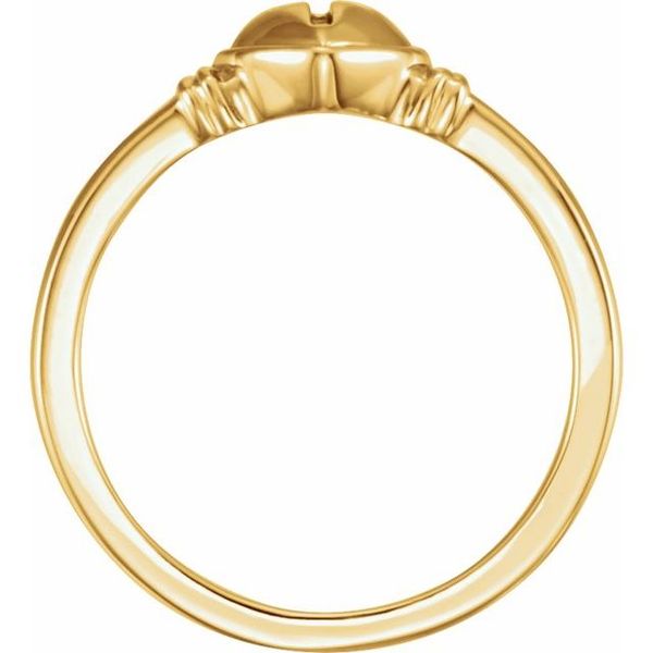 Heart & Cross Ring - Image 2