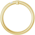 Youth Sideways Cross Ring - Image 2