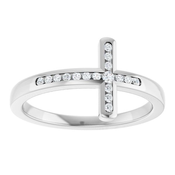 Sideways Cross Ring - Image 3