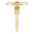 Sideways Cross Ring - Image 4