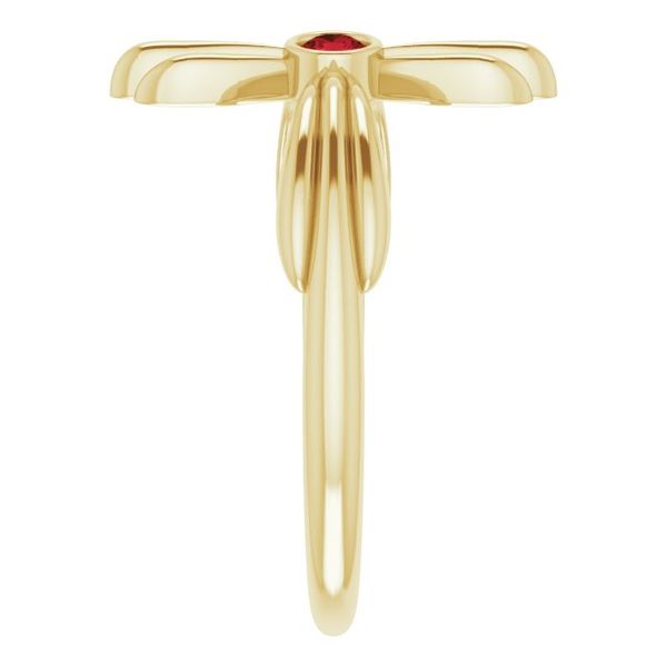 Sideways Cross Ring - Image 4
