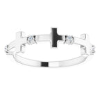 Accented Cross Ring - Image 3