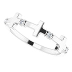 Accented Cross Ring - Image 5