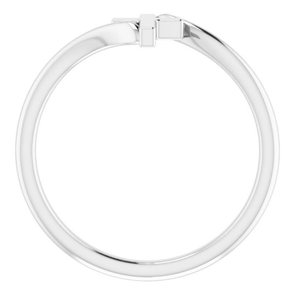 Cross Bypass Ring - Image 2