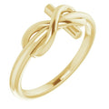 Infinity-Inspired Cross Ring
