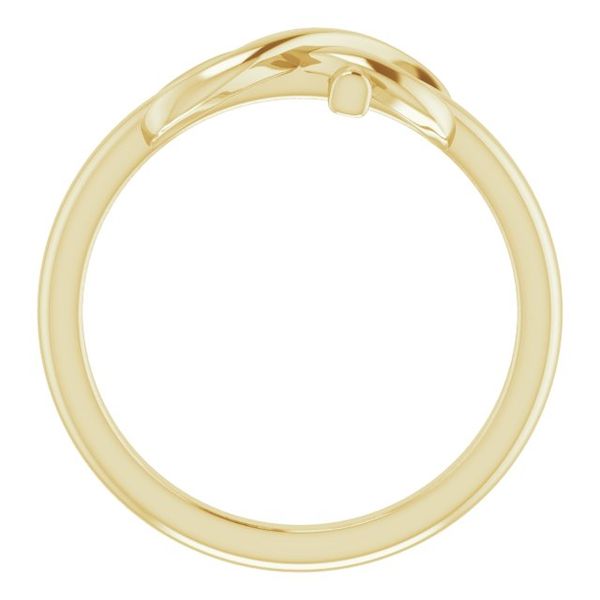 Infinity-Inspired Cross Ring - Image 2