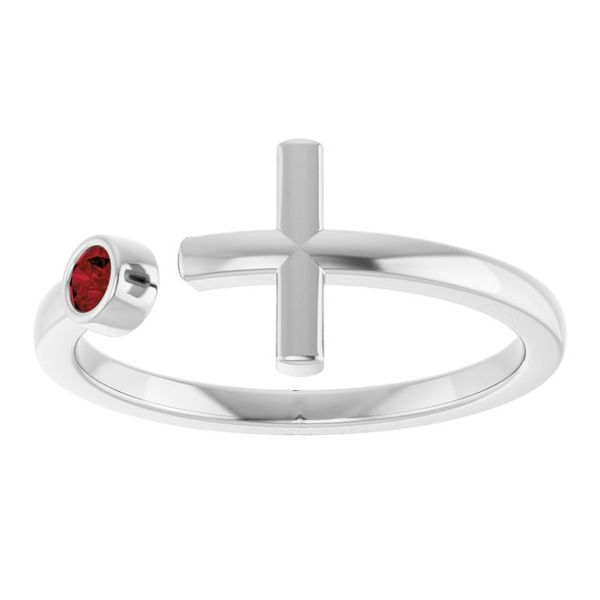 Negative Space Cross Ring - Image 3