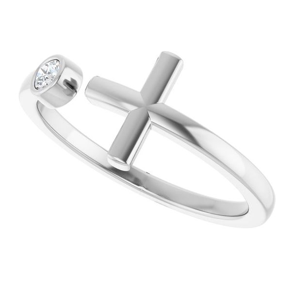 Negative Space Cross Ring - Image 5