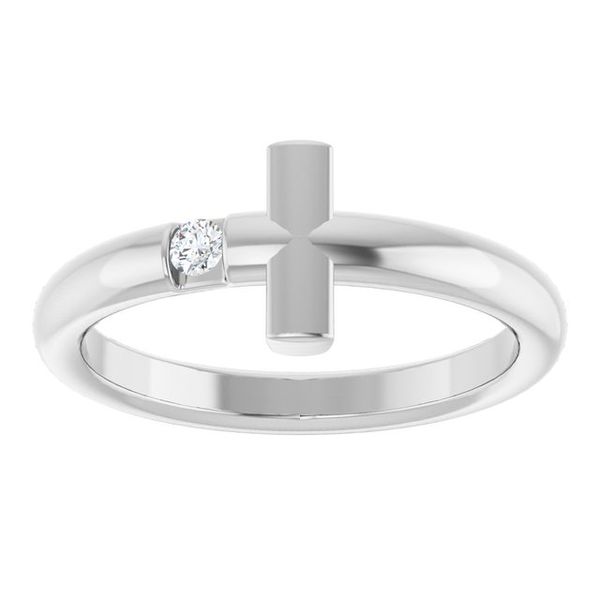 Sideways Cross Ring - Image 3