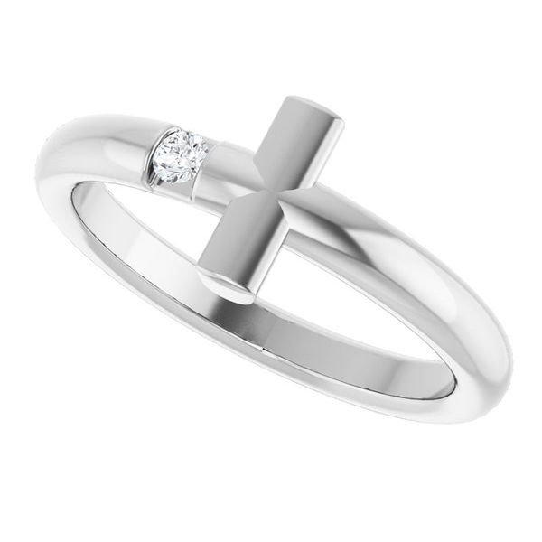 Sideways Cross Ring - Image 5