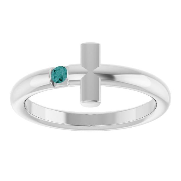 Sideways Cross Ring - Image 3
