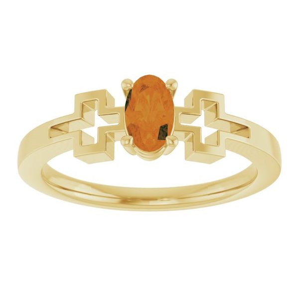 Youth Cross Ring - Image 3