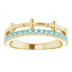 Stackable Cross Ring - Image 3