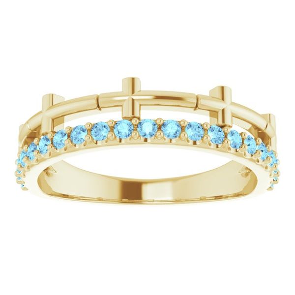 Stackable Cross Ring - Image 3