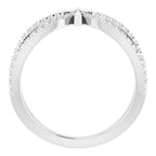 French-Set Cross Ring - Image 2