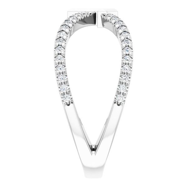 French-Set Cross Ring - Image 4