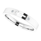 Pierced Cross Stackable Ring - Image 5