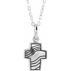 Cross Ash Holder Necklace