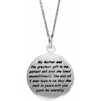 Comfort Wear Jewelry™ Loss of a Mother Necklace - Image 3