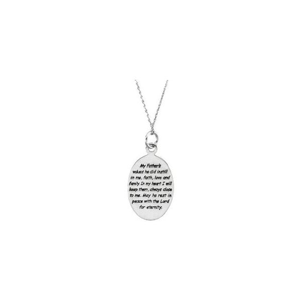 Comfort Wear Jewelry™ Loss of a Father Necklace - Image 2