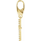 Petite Cross Charm/Pendant - Image 2