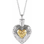 Pet Heart Ash Holder Necklace