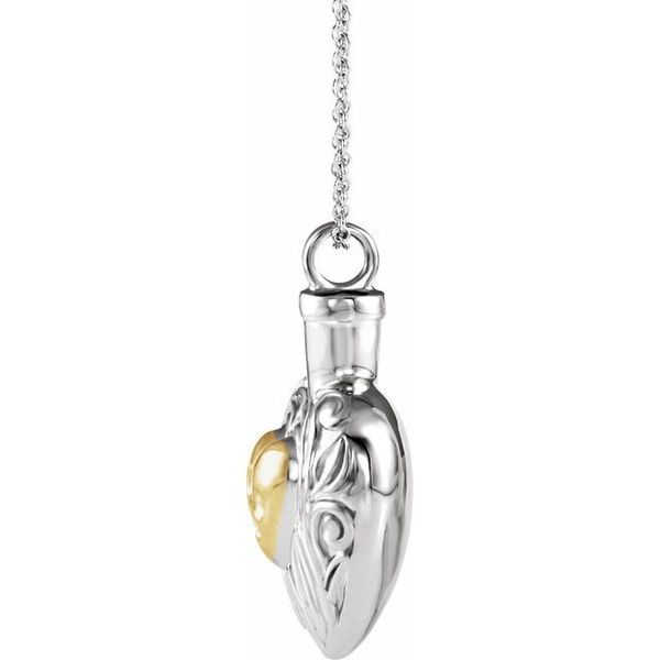Pet Heart Ash Holder Necklace - Image 2