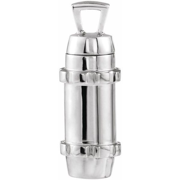 Cylinder Ash Holder Pendant