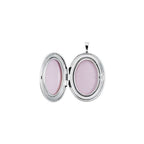 Oval Locket with Cross - Image 2