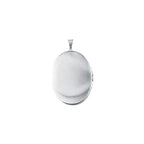 Oval Locket with Cross - Image 3