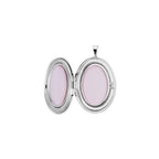 Oval Locket with Footprints - Image 4