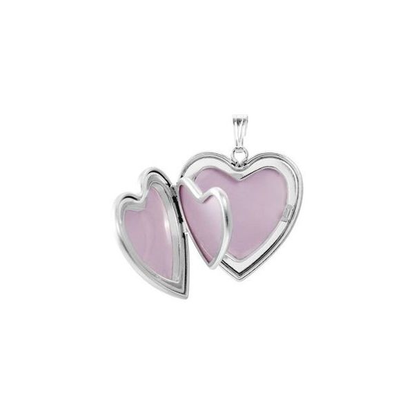 Heart Locket with Cross - Image 2