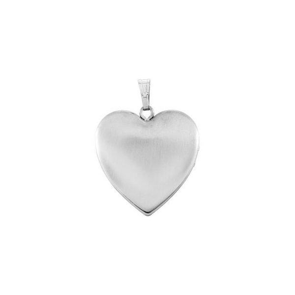 Heart Locket with Cross - Image 3