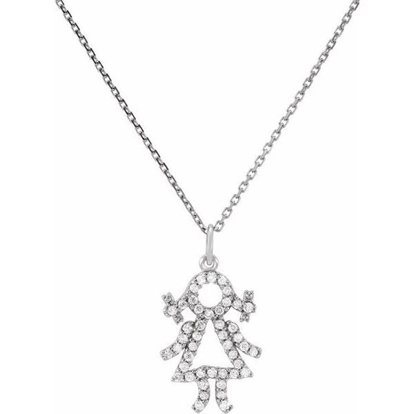 Little Girl Pendant
