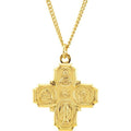 Four-Way Cross Necklace