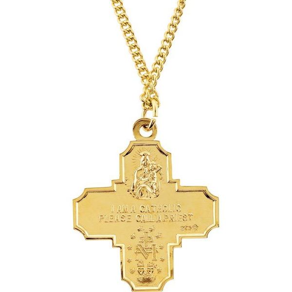 Four-Way Cross Necklace - Image 3