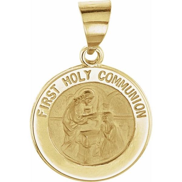 Hollow First Holy Communion Medal