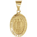 Hollow Our Lady of Guadalupe Medal