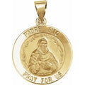 Hollow St. Padre Pio Medal