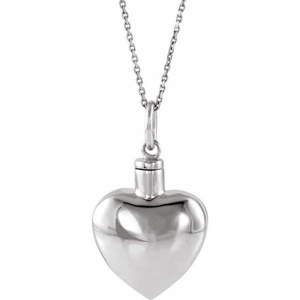 Heart Ash Holder Necklace - Image 3