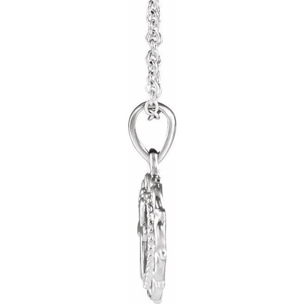 Youth Heart with Cross Necklace - Image 2