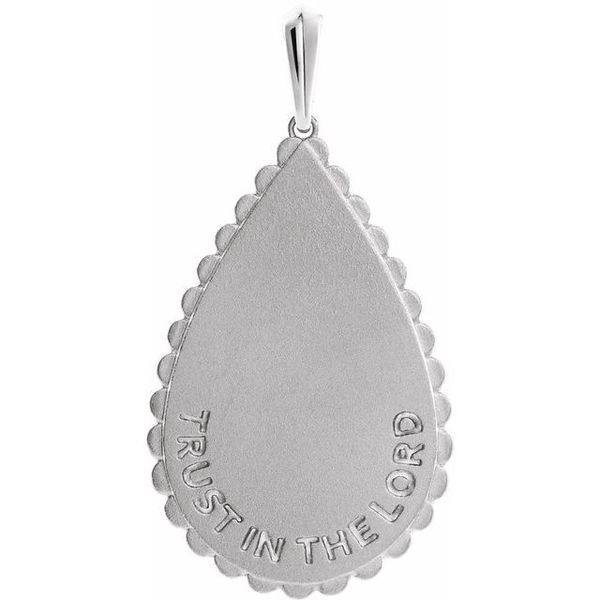 Trust in The Lord Scripture Pendant