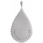 Trust in The Lord Scripture Pendant