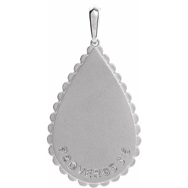 Trust in The Lord Scripture Pendant - Image 3